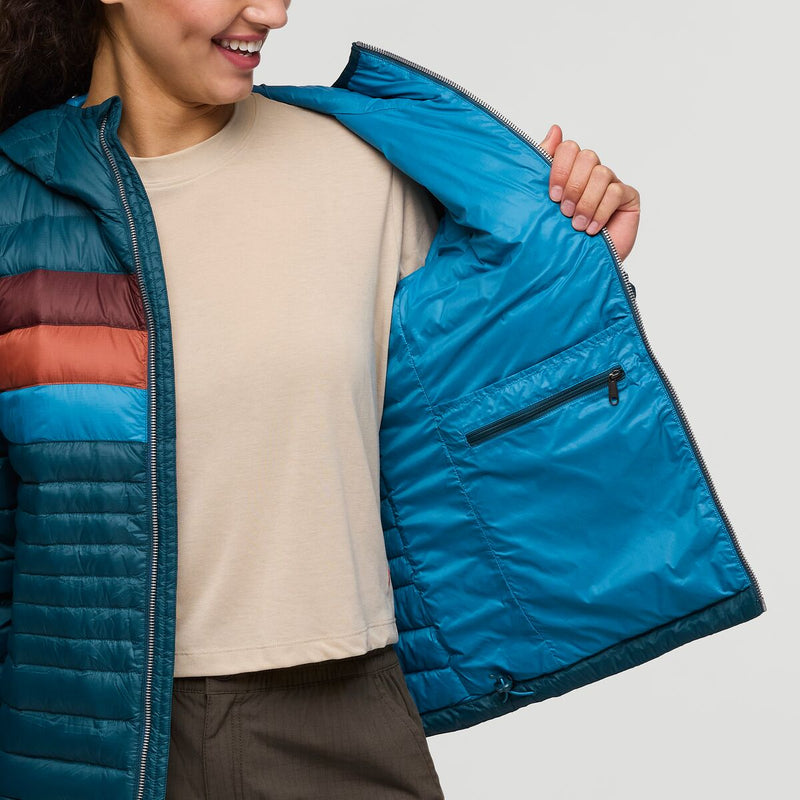 Fuego Down Hooded Jacket - Womens