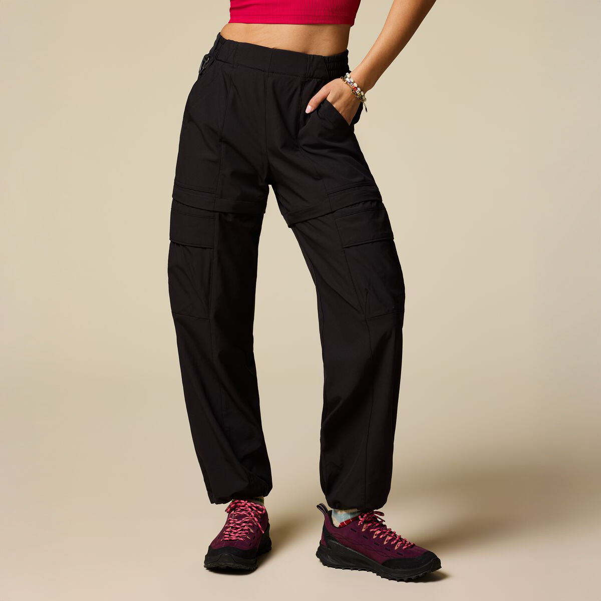SLDO. リブパンツ (UNISEX) Losdos Zip-Off Pant - Womens
