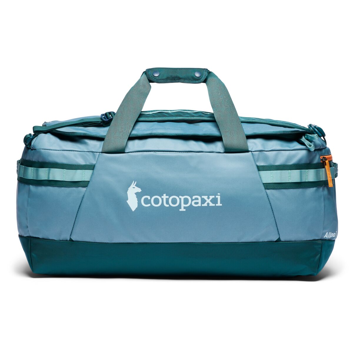Cotopaxi Allpa Getaway 70L Duffel Bag in Blue Spruce And Abyss