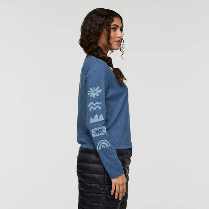 Sky To Sea Long-Sleeve T-Shirt - Womens