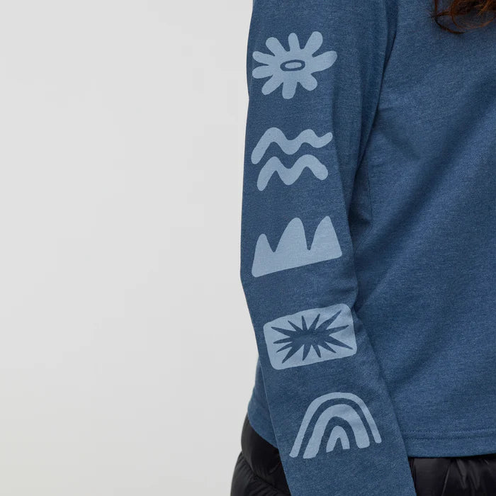 Sky To Sea Long-Sleeve T-Shirt - Womens