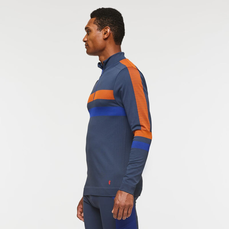 Debajo Seamless Baselayer Quarter-Zip - Mens