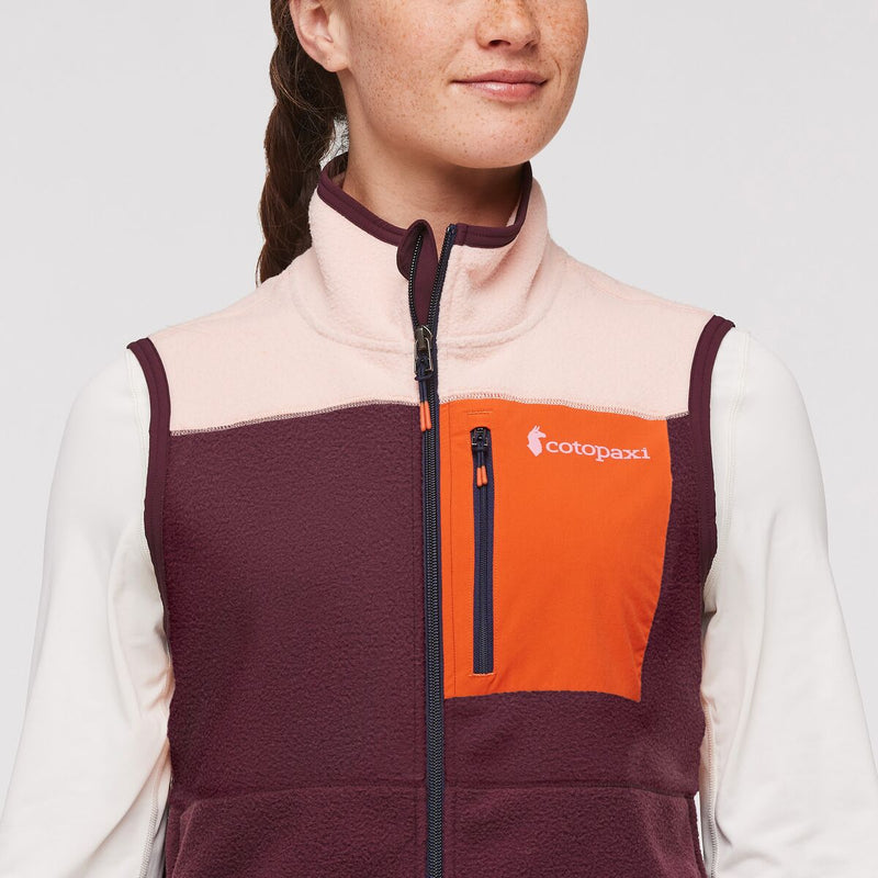 Abrazo Fleece Vest - Womens