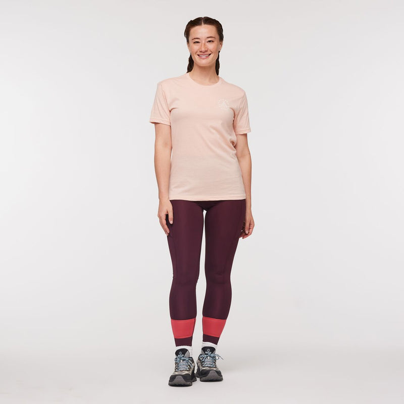 Llama Map Organic T-Shirt - Womens