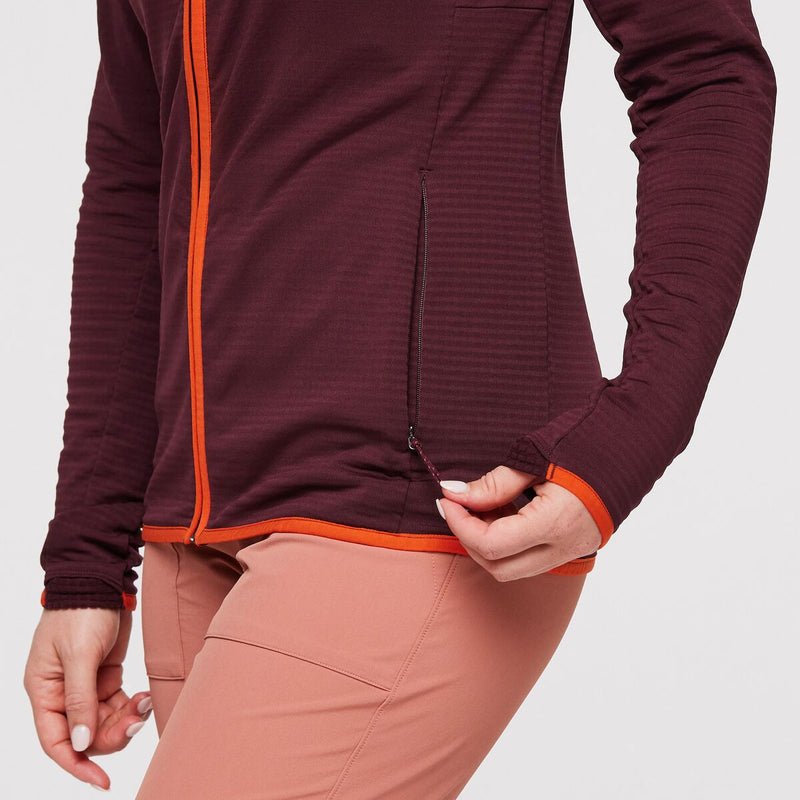 Otero Fleece Full-Zip Hooded Jacket - Womens