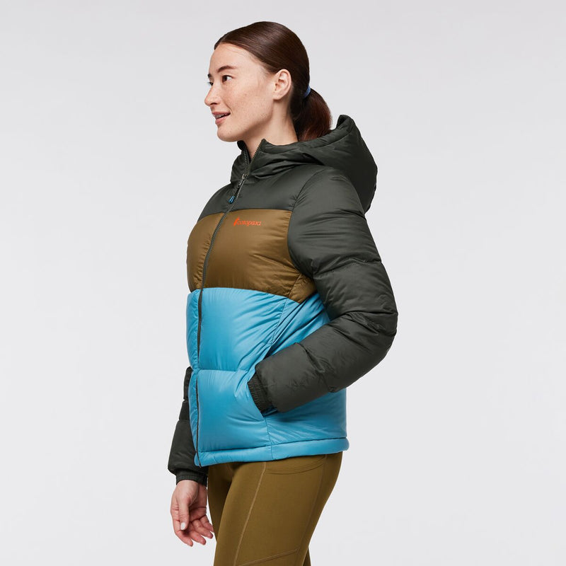 Solazo Down Hooded Jacket - Womens