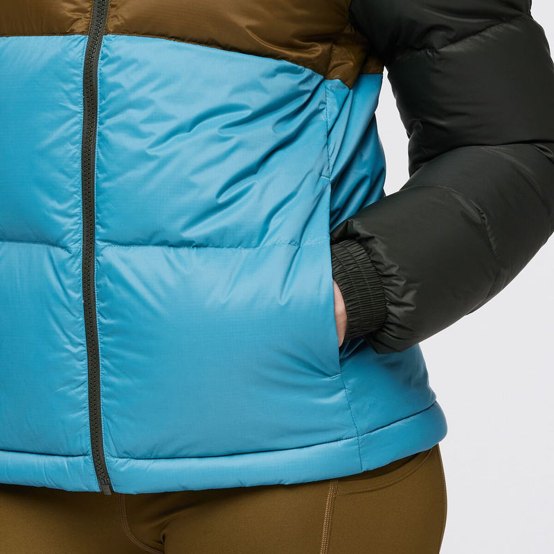 Solazo Down Hooded Jacket - Womens