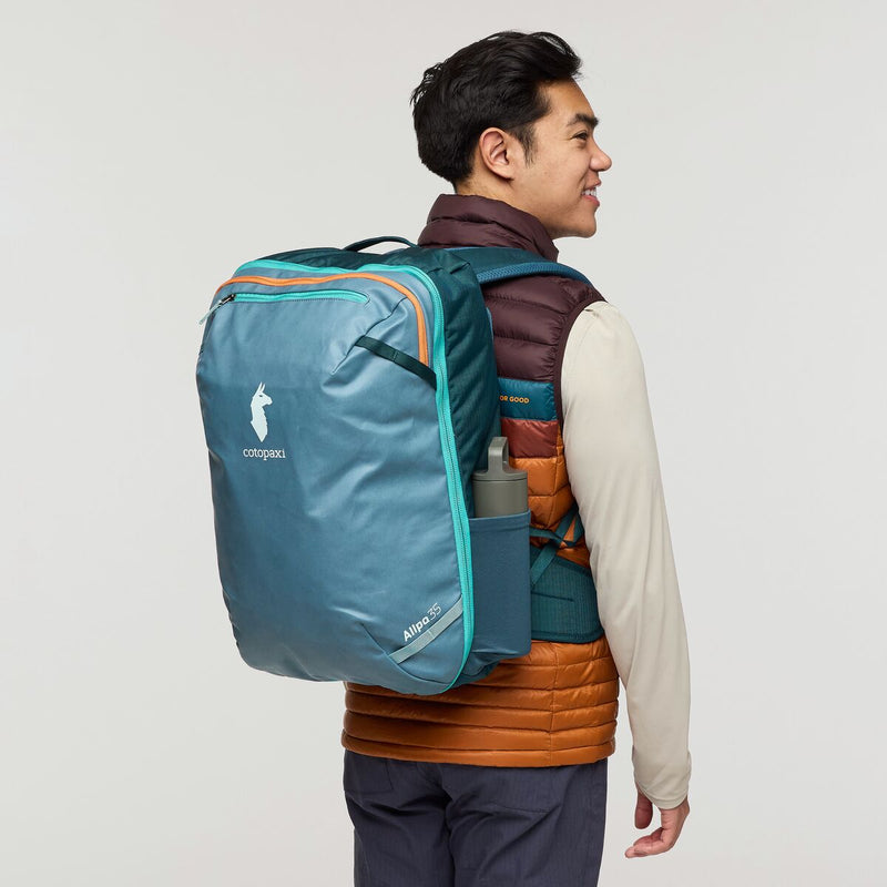 Cotopaxi Allpa 35L Travel Pack in Blue Spruce/Abyss Cotopaxi Allpa 35L Travel Pack in Blue Spruce/Abyss