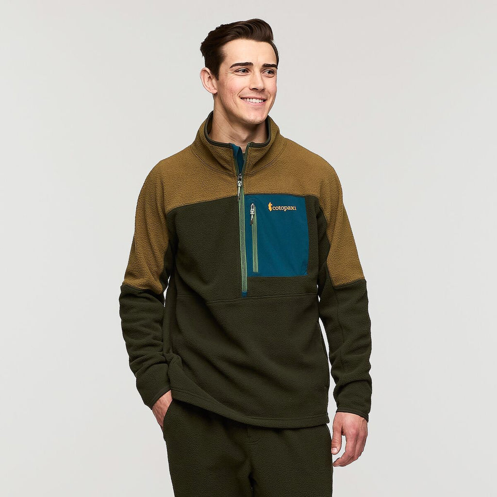 Cotopaxi Abrazo Half-Zip Fleece - Live Oak and Woods