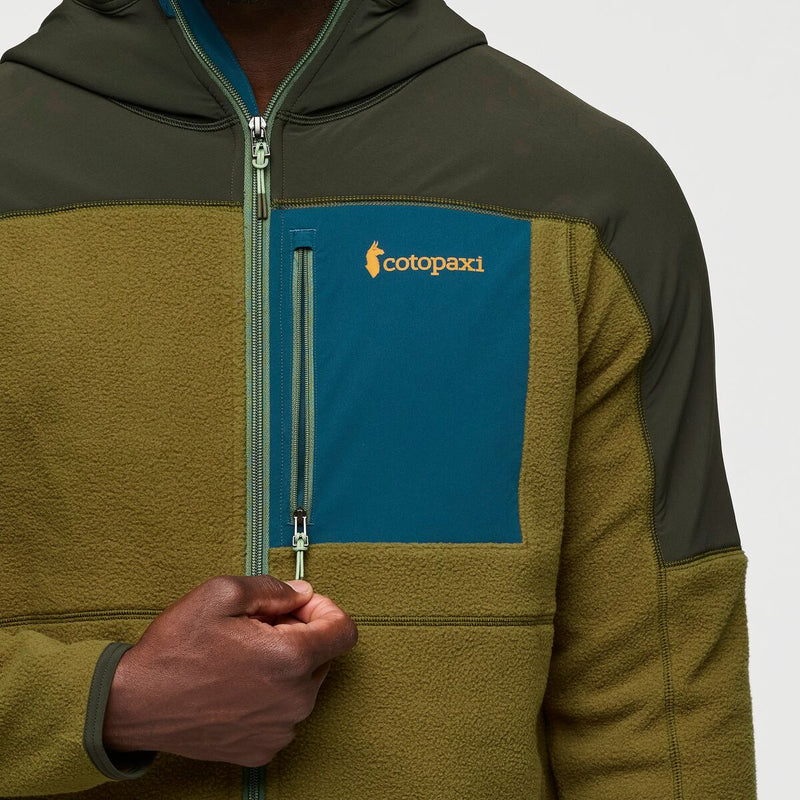 Abrazo Hooded Full-Zip Fleece Jacket  - Mens
