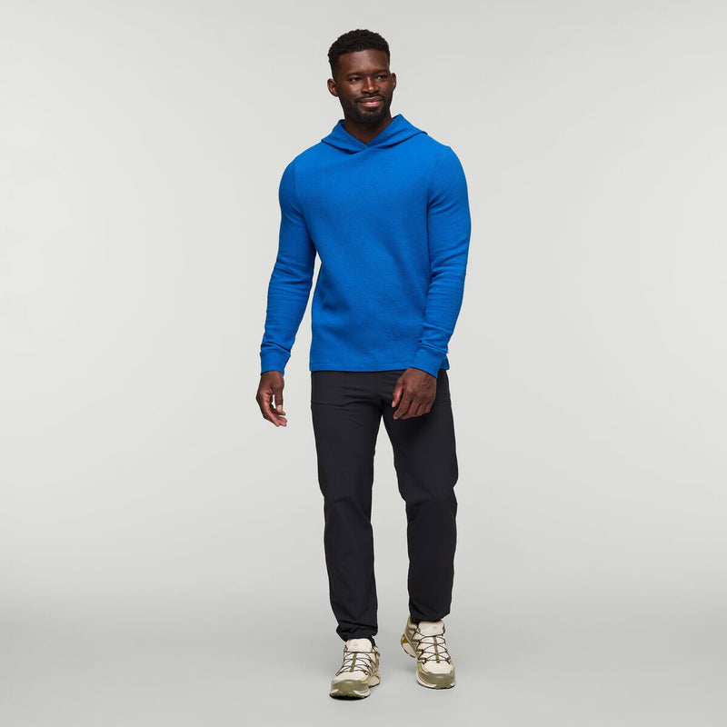Atajo Long-Sleeve Waffle Hoodie - Mens