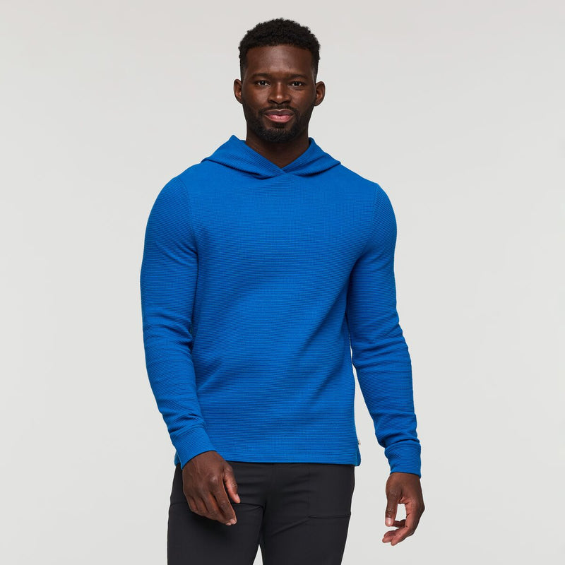 Atajo Long-Sleeve Waffle Hoodie - Mens