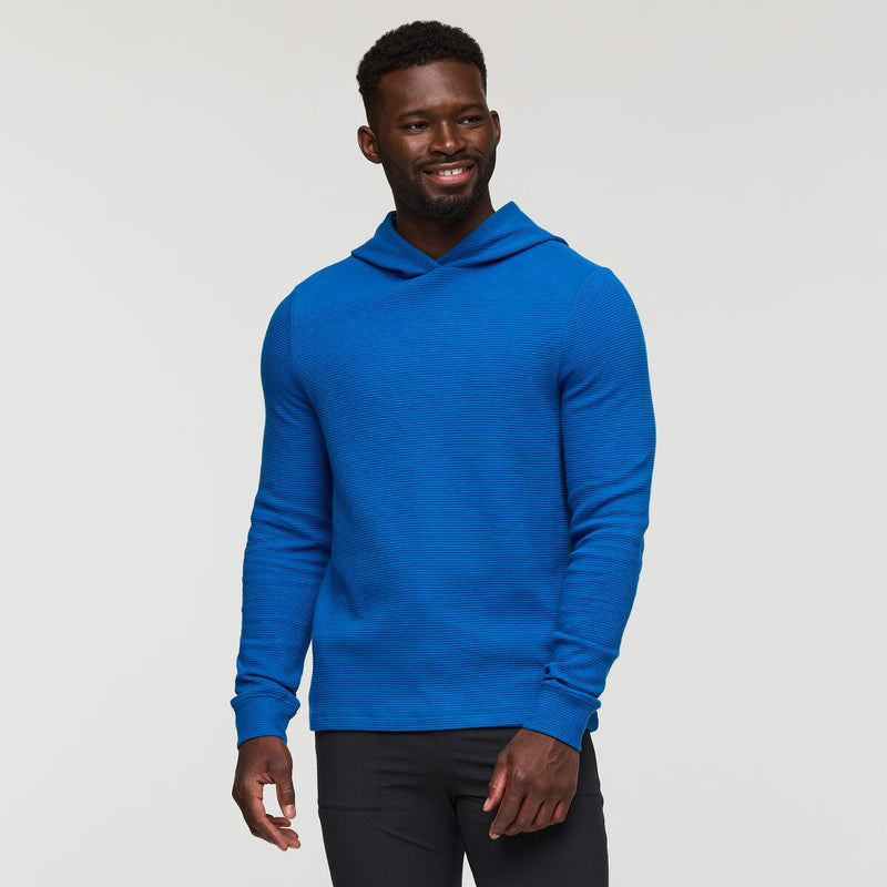 Atajo Long-Sleeve Waffle Hoodie - Mens