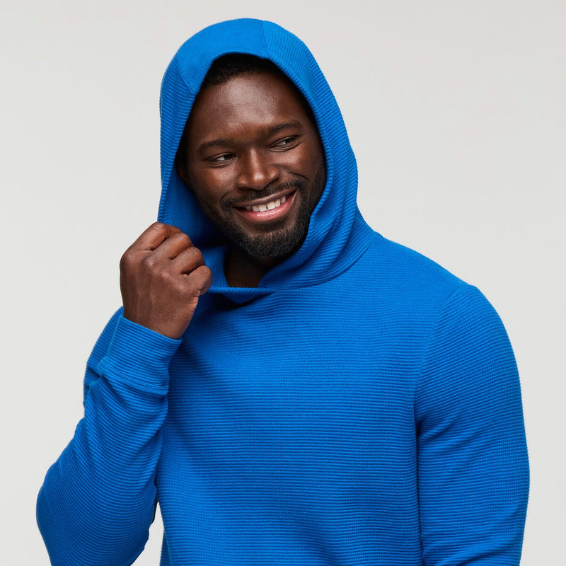 Atajo Long-Sleeve Waffle Hoodie - Mens
