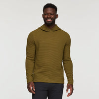 Atajo Long-Sleeve Waffle Hoodie - Mens