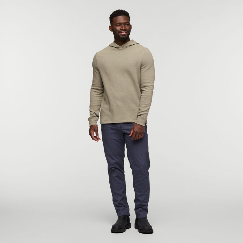 Atajo Long-Sleeve Waffle Hoodie - Mens