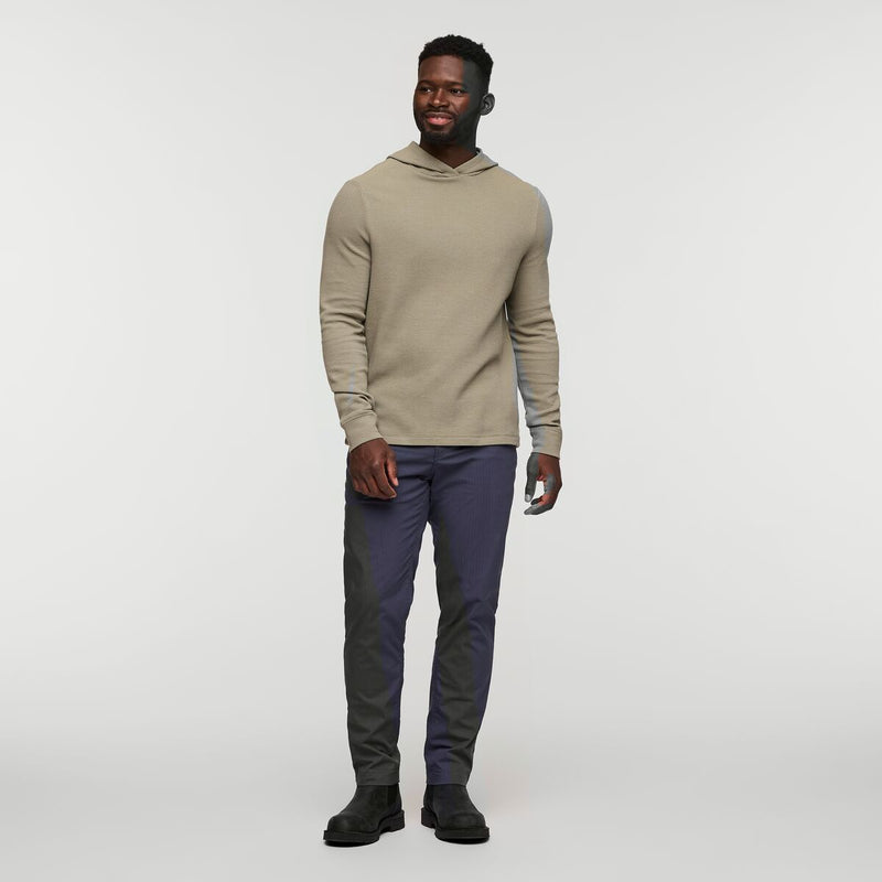 Atajo Long-Sleeve Waffle Hoodie - Mens