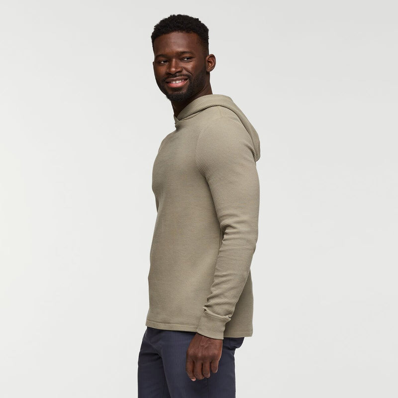 Atajo Long-Sleeve Waffle Hoodie - Mens
