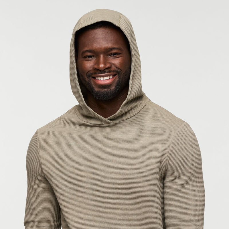 Atajo Long-Sleeve Waffle Hoodie - Mens