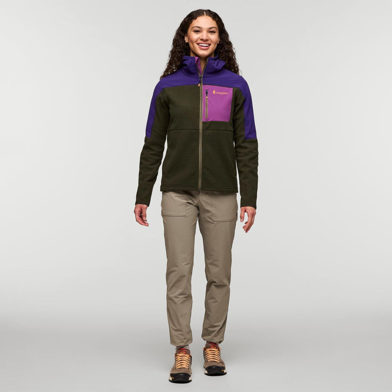 Abrazo Hooded Full-Zip Fleece Jacket  - Womens