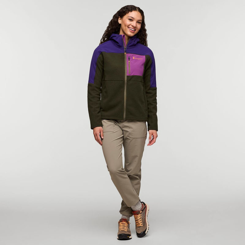 Abrazo Hooded Full-Zip Fleece Jacket  - Womens
