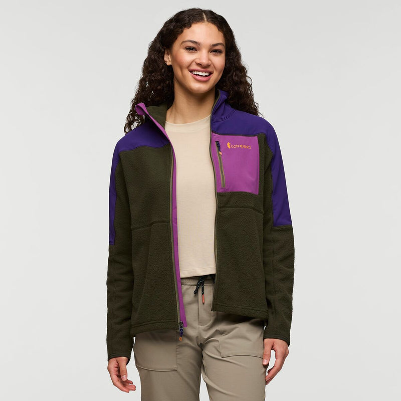 Abrazo Hooded Full-Zip Fleece Jacket  - Womens