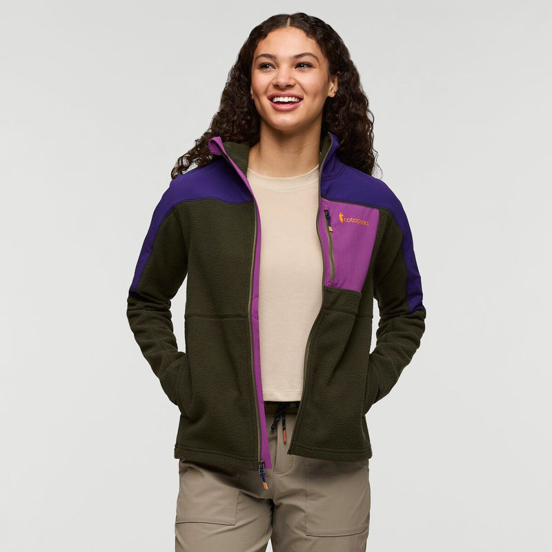 Abrazo Hooded Full-Zip Fleece Jacket  - Womens