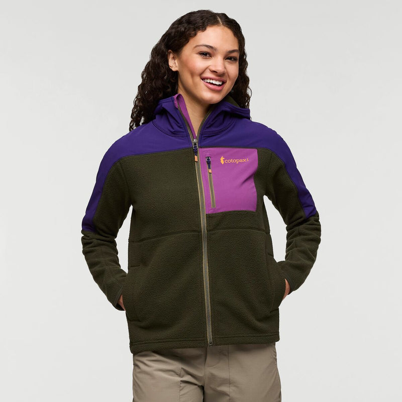 Abrazo Hooded Full-Zip Fleece Jacket  - Womens