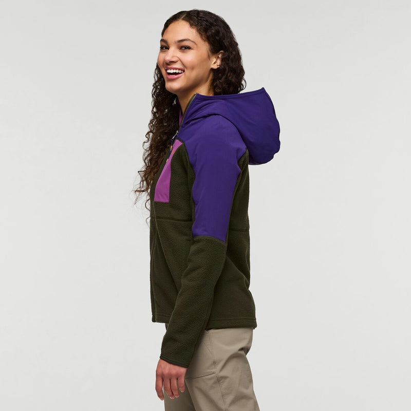 Abrazo Hooded Full-Zip Fleece Jacket  - Womens
