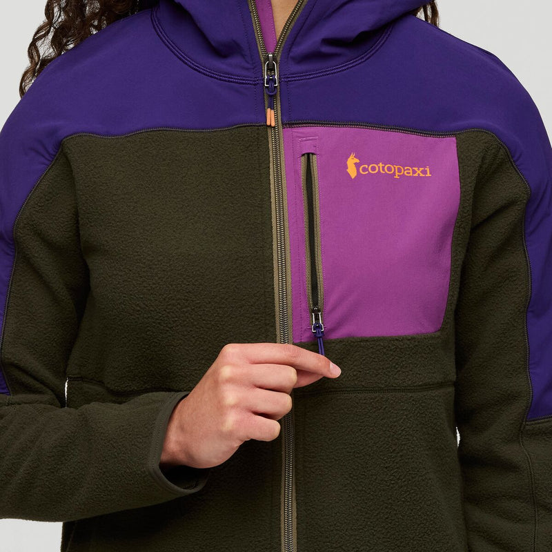 Abrazo Hooded Full-Zip Fleece Jacket  - Womens