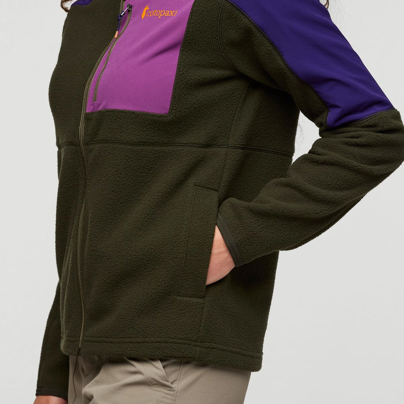 Abrazo Hooded Full-Zip Fleece Jacket  - Womens