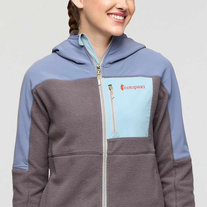 Abrazo Hooded Full-Zip Fleece Jacket  - Womens