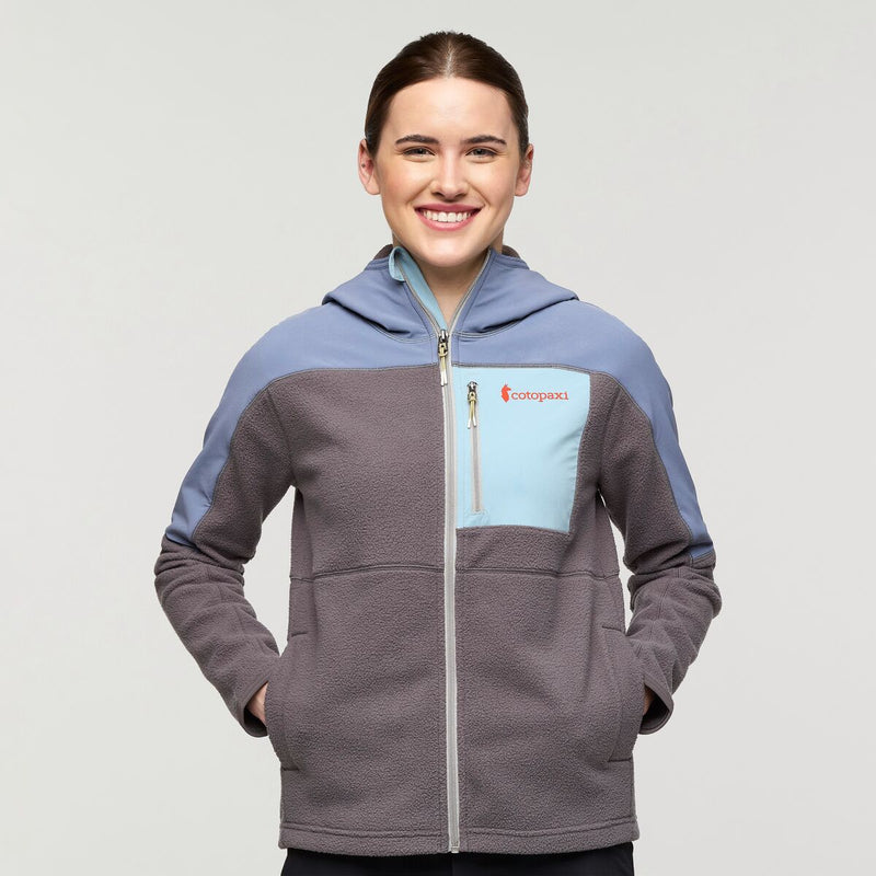 Abrazo Hooded Full-Zip Fleece Jacket  - Womens