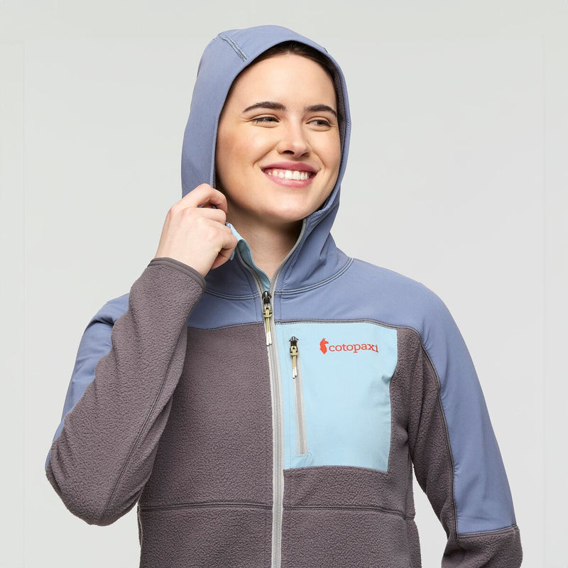 Abrazo Hooded Full-Zip Fleece Jacket  - Womens
