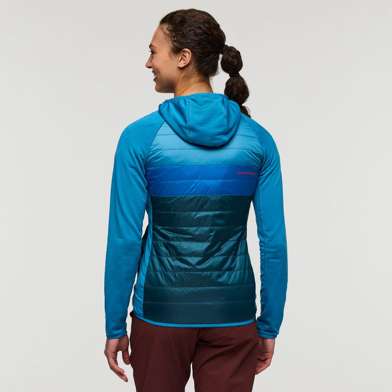 Capa Hybrid Insulated Hooded Jacket - Womens