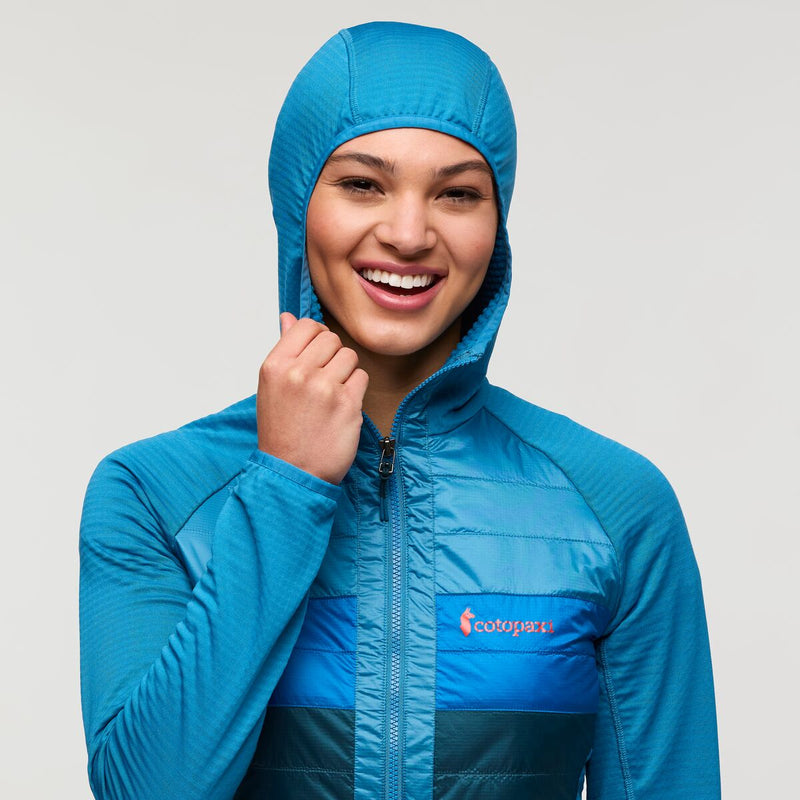 Capa Hybrid Insulated Hooded Jacket - Womens