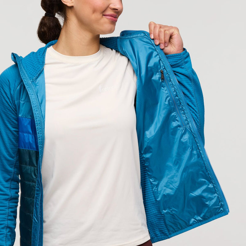 Capa Hybrid Insulated Hooded Jacket - Womens