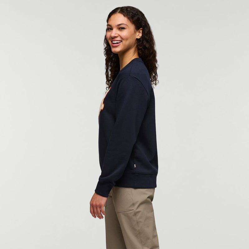 Coto-Patch Crew Sweatshirt - Womens