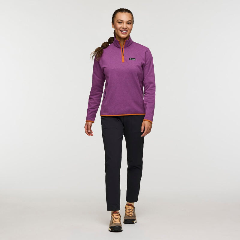 Envo Fleece Quarter-Zip Pullover - Womens
