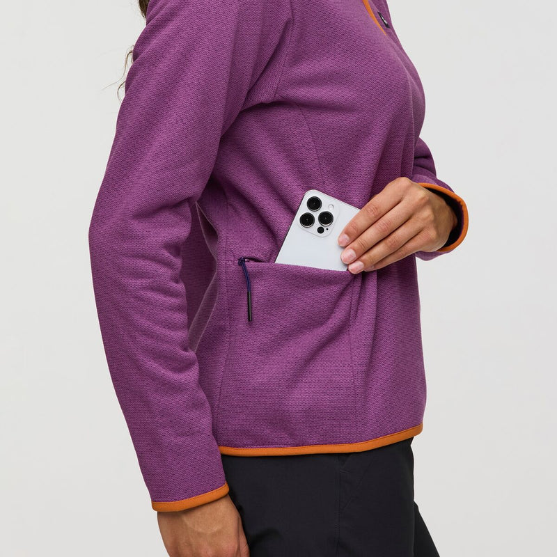 Envo Fleece Quarter-Zip Pullover - Womens