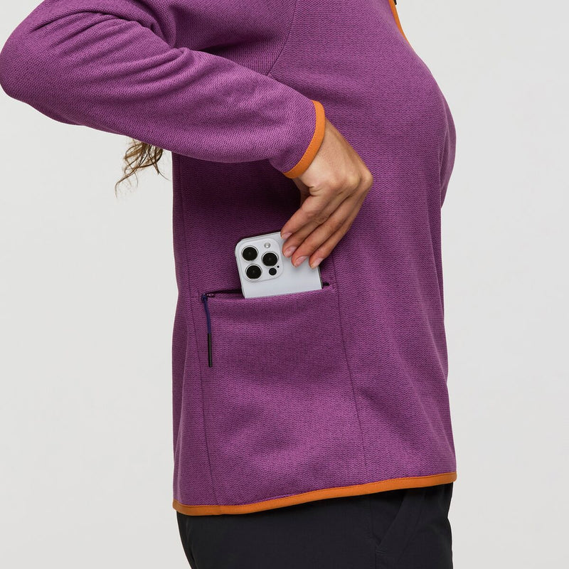Envo Fleece Quarter-Zip Pullover - Womens