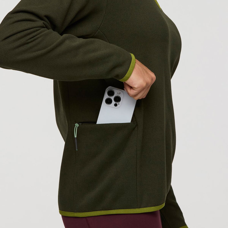 Envo Fleece Quarter-Zip Pullover - Womens