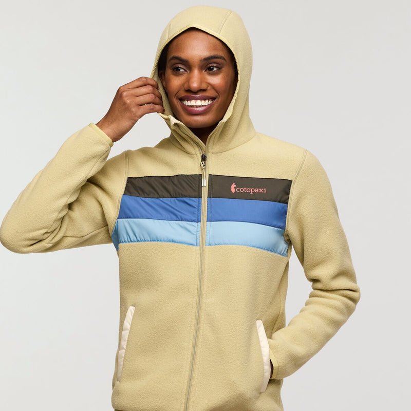 Teca Fleece Hooded Full-Zip Jacket - Womens