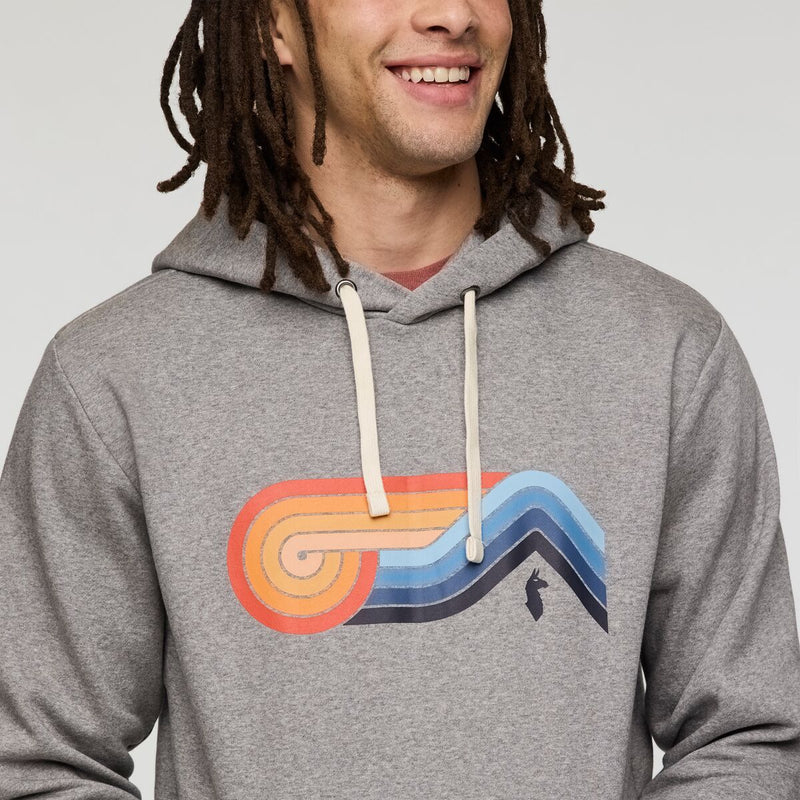 Melting Sunset Pullover Hoodie - Mens