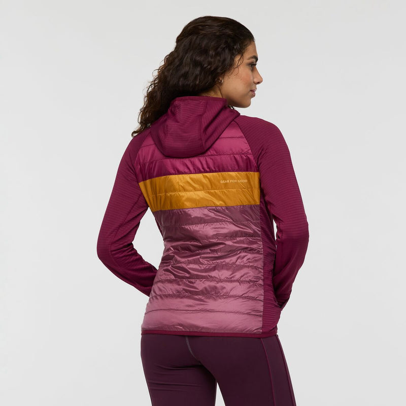 Capa Hybrid Insulated Hooded Jacket - Womens
