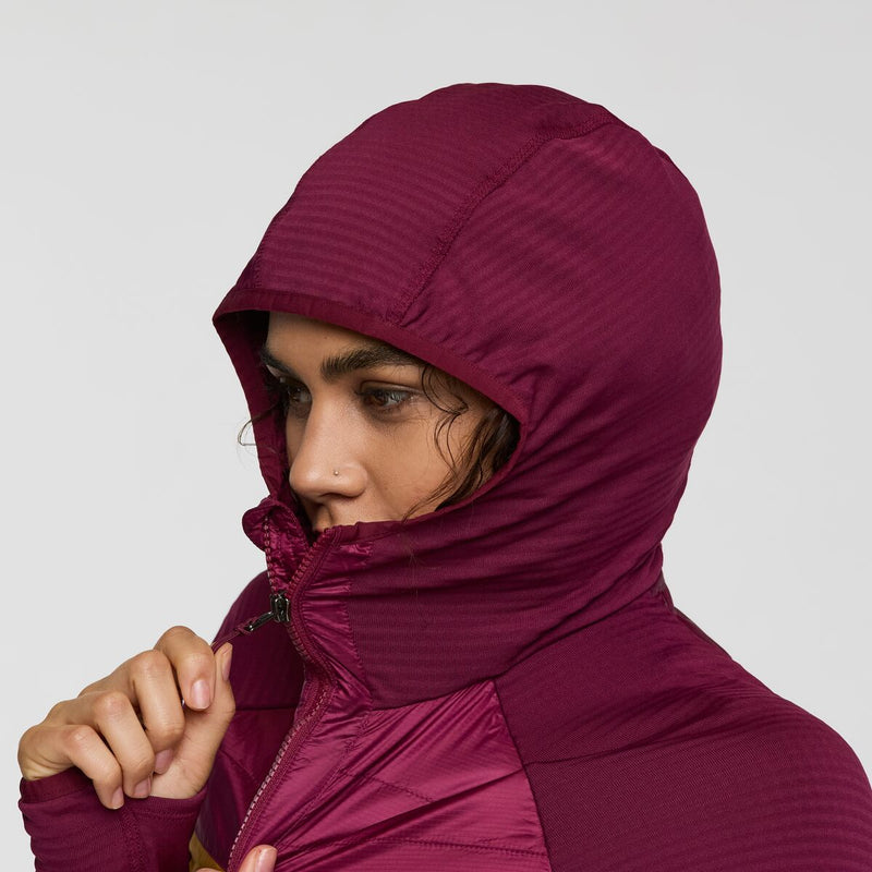 Capa Hybrid Insulated Hooded Jacket - Womens
