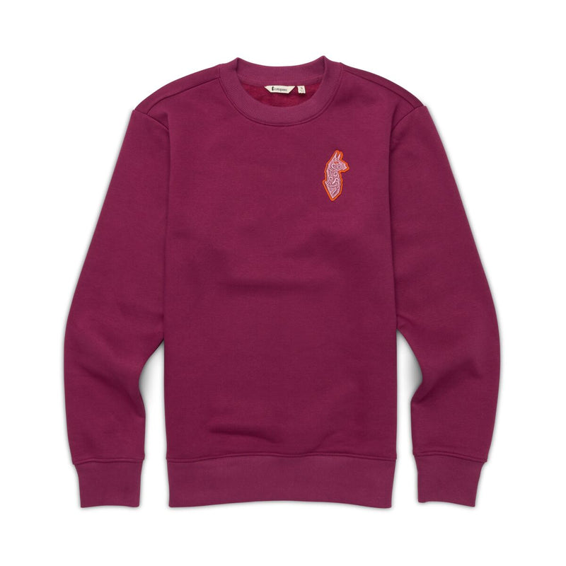 Lava Llama Crew Sweatshirt - Womens