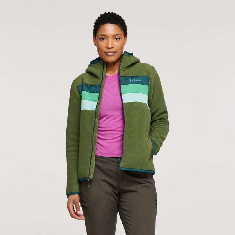 Teca Fleece Hooded Full-Zip Jacket - Womens