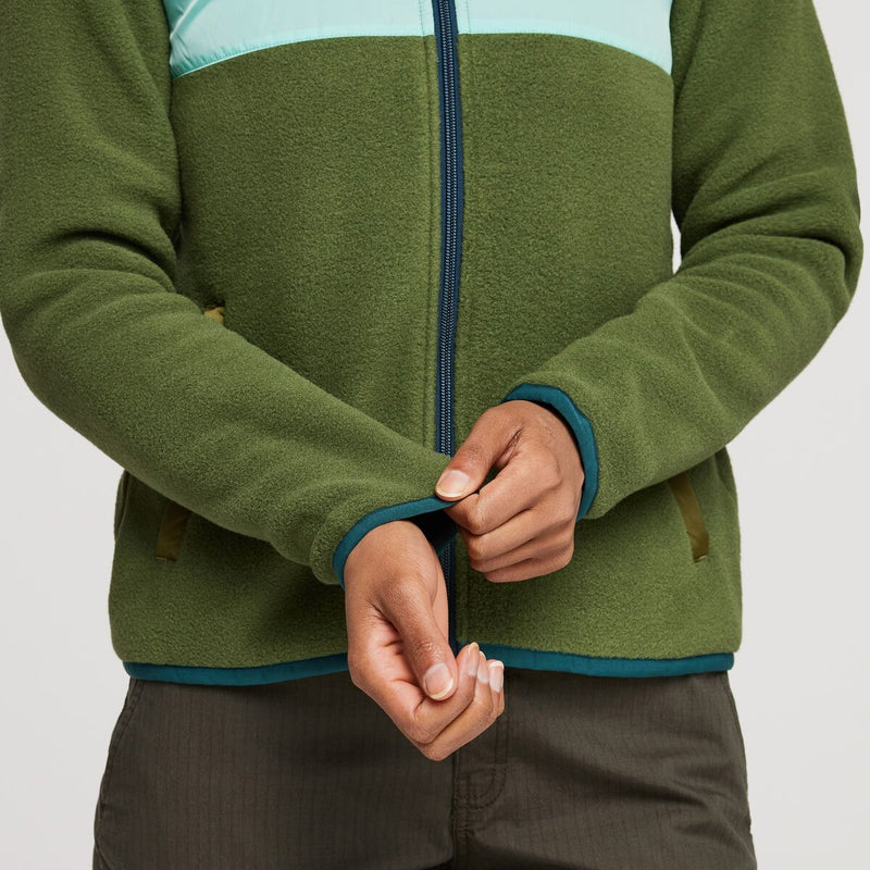 Teca Fleece Hooded Full-Zip Jacket - Womens