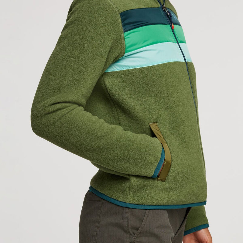 Teca Fleece Hooded Full-Zip Jacket - Womens